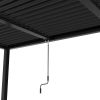 8610J Louver Pergola 10x19FT Aluminum Frame & Louvers