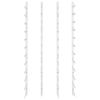 Wall Mounted Wine Rack for 36 Bottles 2 pcs White Iron