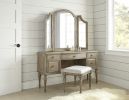 Highland Park - Vanity Desk - Waxed Driftwood