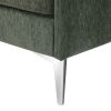 [VIDEO provided][New]84 "Modern Chenille L-Shaped Sofa with Reversible Lounge,Convertible Sectional Couch Set,4 Seat Indoor Furniture with Reversible