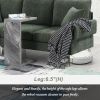 [VIDEO provided][New]84 "Modern Chenille L-Shaped Sofa with Reversible Lounge,Convertible Sectional Couch Set,4 Seat Indoor Furniture with Reversible