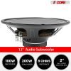 5 Core Speaker Subwoofer 12 Inch PA DJ Subs 200W Max Pro Audio 8Ohm Replacement Subwoofers - SP 12120