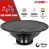 5 Core Speaker Subwoofer 12 Inch PA DJ Subs 200W Max Pro Audio 8Ohm Replacement Subwoofers - SP 12120