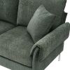 [VIDEO provided][New]84 "Modern Chenille L-Shaped Sofa with Reversible Lounge,Convertible Sectional Couch Set,4 Seat Indoor Furniture with Reversible